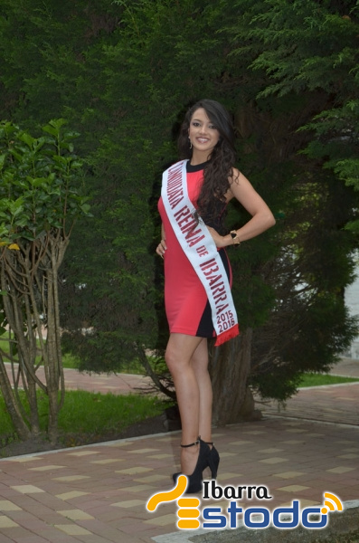 Candidatas a Reina de Ibarra 2015 - 2016